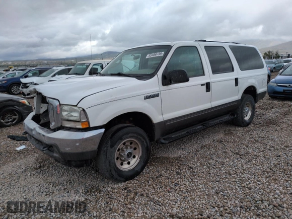 2004 Ford Excursion Special Serv with VIN 1FMNU41L04EB33694, listed as a Copart auction lot 55959735 with 183,692 mi miles and Salvage title. Bid and sale history available at DreamBid. Image 1.