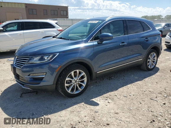 2018 Lincoln MKC Select with VIN 5LMCJ2D9XJUL29144, listed as a Copart auction lot 58049705 with 35,695 mi miles and Salvage title. Bid and sale history available at DreamBid. Image 1.