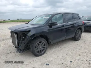 2022 Honda Passport EX-L z VIN 5FNYF8H5XNB019986, wystawiony jako Copart lot #54613865 z przebiegiem 69 129 mil mil oraz Szkoda całkowita • Salvage title. Historia ofert i sprzedaży dostępna na DreamBid. Obrazek 1.