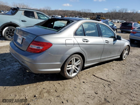 2013 Mercedes-Benz C-Class C 300 Sport with VIN WDDGF8AB7DR256767, listed as a Copart auction lot 47567555 with 122,506 mi miles and Salvage Title. Bid and sale history available at carsss.com. Image 3.