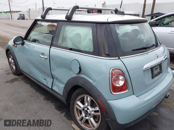 2013 MINI Hardtop with VIN WMWSU3C50DT546031, listed as a IAAI auction lot 42542290 with 119,711 mi miles and . Bid and sale history available at DreamBid. Image 6.