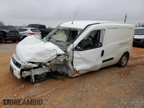 2022 Ram ProMaster City Cargo Tradesman with VIN ZFBHRFAB6N6W44508, listed as a Copart auction lot 86947964 with Not provided miles and Salvage title. Bid and sale history available at DreamBid. Image 1.
