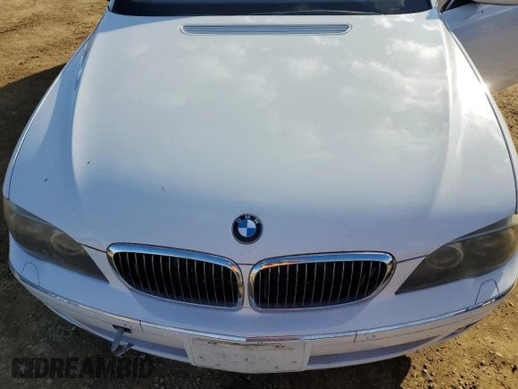 2008 BMW 7 Series 750i with VIN WBAHL835X8DT12389, listed as a Copart auction lot 80908054 with Not Provided miles and Salvage Title. Bid and sale history available at DreamBid. Image 11.