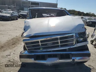 1995 Ford F-250 with VIN 1FTHX25F7SEA83455, listed as a Copart auction lot 76370784 with 0 mi miles and Salvage Title. Bid and sale history available at carsss.com. Image 5.
