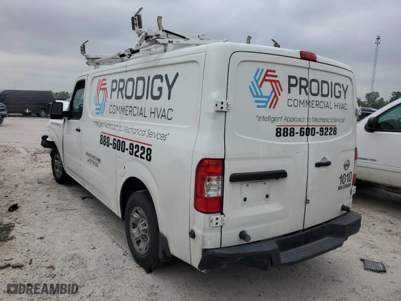 2018 Nissan NV Cargo S with VIN 1N6BF0KY8JN804168, listed as a Copart auction lot 51158214 with 0 mi miles and Salvage Title. Bid and sale history available at carsss.com. Image 2.