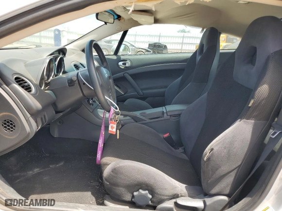 2006 Mitsubishi Eclipse GS with VIN 4A3AK24F46E037621, listed as a Copart auction lot 61295714 with 242,524 mi miles and Salvage Title. Bid and sale history available at carsss.com. Image 7.