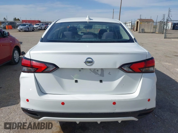 2022 Nissan Versa SV z VIN 3N1CN8EV4NL839437, wystawiony jako IAAI lot #42020629 z przebiegiem 46 138 mil mil oraz . Historia ofert i sprzedaży dostępna na DreamBid. Obrazek 17.