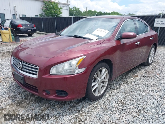 2012 Nissan Maxima SV with VIN 1N4AA5AP3CC860834, listed as a IAAI auction lot 42429509 with 96,939 mi miles and . Bid and sale history available at DreamBid. Image 2.