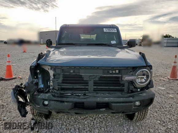 2024 Ford Bronco Big Bend with VIN 1FMDE7BH7RLB38639, listed as a Copart auction lot 57882975 with 1,519 mi miles and Salvage title. Bid and sale history available at DreamBid. Image 5.