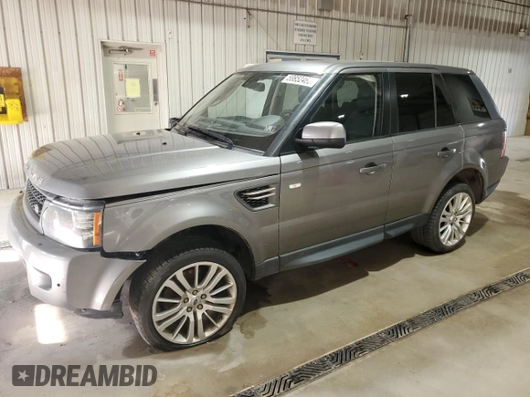 2011 Land Rover Range Rover Sport HSE Lux with VIN SALSK2D43BA270907, listed as a Copart auction lot 58852465 with 167,348 mi miles and Salvage title. Bid and sale history available at DreamBid. Image 1.