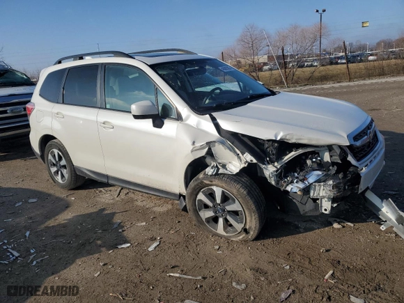 2017 Subaru Forester Premium with VIN JF2SJAGC2HH530562, listed as a Copart auction lot 48082595 with 111,907 mi miles and Salvage Title. Bid and sale history available at carsss.com. Image 4.