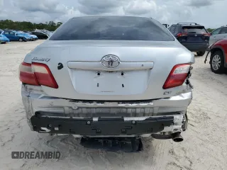 2007 Toyota Camry CE with VIN 4T1BE46K77U021596, listed as a Copart auction lot 48472605 with 111,456 mi miles and Salvage Title. Bid and sale history available at DreamBid. Image 6.