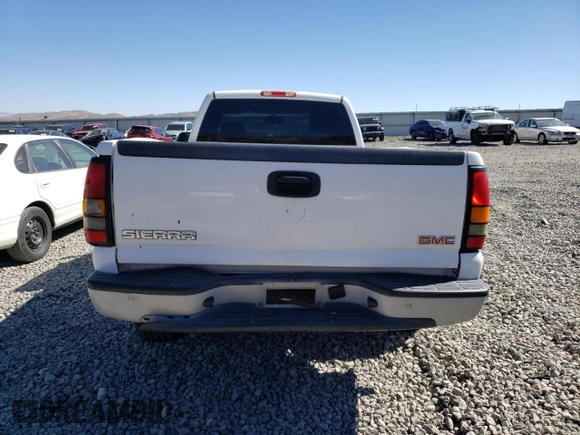 2006 GMC Sierra 1500 with VIN 3GTEK14Z76G261080, listed as a Copart auction lot 74313944 with 225,337 mi miles and Salvage Title. Bid and sale history available at DreamBid. Image 6.