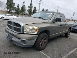 2006 Dodge 1500 SLT with VIN 1D7HA18N56S642562, listed as a Copart auction lot 55796925 with 331,785 mi miles and Clean Title. Bid and sale history available at carsss.com. Image 1.