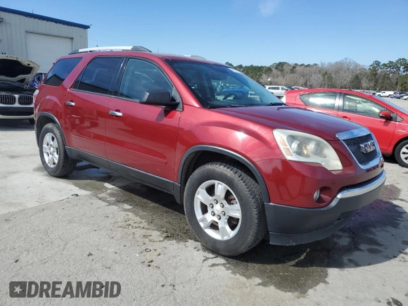 2011 GMC Acadia SLE with VIN 1GKKRPED3BJ198447, listed as a Copart auction lot 46231525 with 97,950 mi miles and Salvage Title. Bid and sale history available at carsss.com. Image 4.