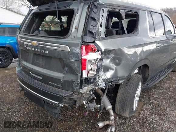 2023 Chevrolet Suburban Premier with VIN 1GNSKFKD6PR372798, listed as a IAAI auction lot 41845081 with 44,175 mi miles and . Bid and sale history available at DreamBid. Image 6.