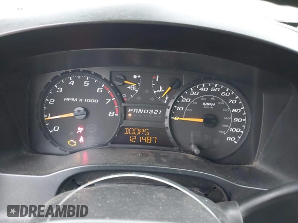 2004 Chevrolet Colorado LS ZQ8 with VIN 1GCCS196348188427, listed as a IAAI auction lot 41493119 with 121,487 mi miles. Bid and sale history available at carsss.com. Image 7.