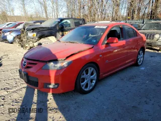 2007 Mazda 3 S Touring with VIN JM1BK324271678953, listed as a Copart auction lot 47023555 with 143,554 mi miles and Non Repairable. Bid and sale history available at DreamBid. Image 1.