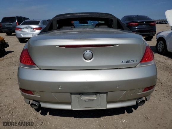 2006 BMW 6 Series 650Ci with VIN WBAEK13416CN78990, listed as a Copart auction lot 47316205 with 99,173 mi miles and Clean Title. Bid and sale history available at carsss.com. Image 6.