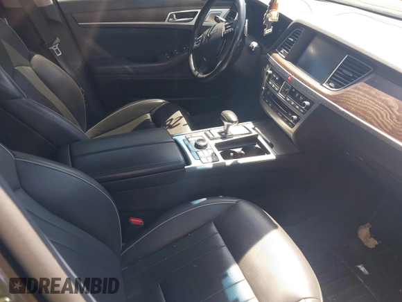 2019 Genesis G80 3.8L with VIN KMHGN4JE6KU296277, listed as a IAAI auction lot 42826288 with 57,471 mi miles and . Bid and sale history available at DreamBid. Image 5.