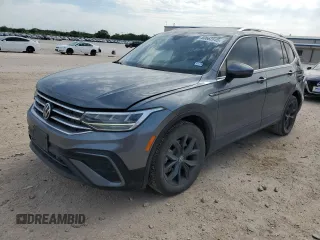 2023 Volkswagen Tiguan SE z VIN 3VV3B7AX0PM054872, wystawiony jako Copart lot #53662845 z przebiegiem 55 240 mil mil oraz Szkoda całkowita • Salvage title. Historia ofert i sprzedaży dostępna na DreamBid. Obrazek 1.