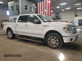 2013 Ford F-150 XL with VIN 1FTFW1ETXDFA18574, listed as a Copart auction lot 46163535 with 221,320 mi miles and Clean title. Bid and sale history available at DreamBid. Image 4.