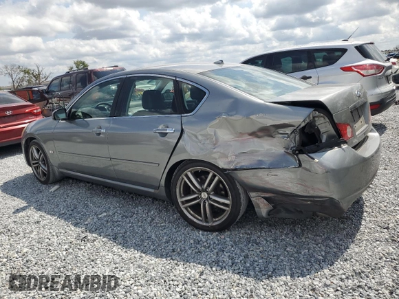 2007 Infiniti M Sport with VIN JNKAY01E37M309888, listed as a Copart auction lot 55955235 with 136,996 mi miles and Salvage title. Bid and sale history available at DreamBid. Image 2.