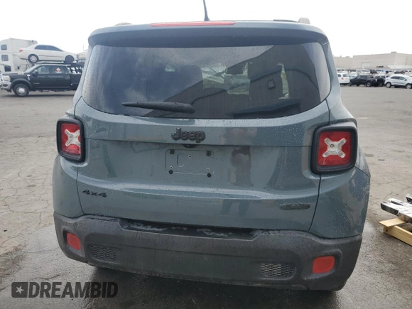 2017 Jeep Renegade Latitude with VIN ZACCJBBB9HPG35051, listed as a Copart auction lot 50512125 with 44,557 mi miles and Clean Title. Bid and sale history available at carsss.com. Image 6.