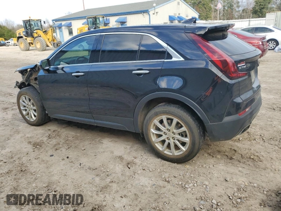 2020 Cadillac XT4 FWD Luxury with VIN 1GYAZAR47LF142704, listed as a Copart auction lot 86730714 with 122,356 mi miles and Salvage Title. Bid and sale history available at DreamBid. Image 2.