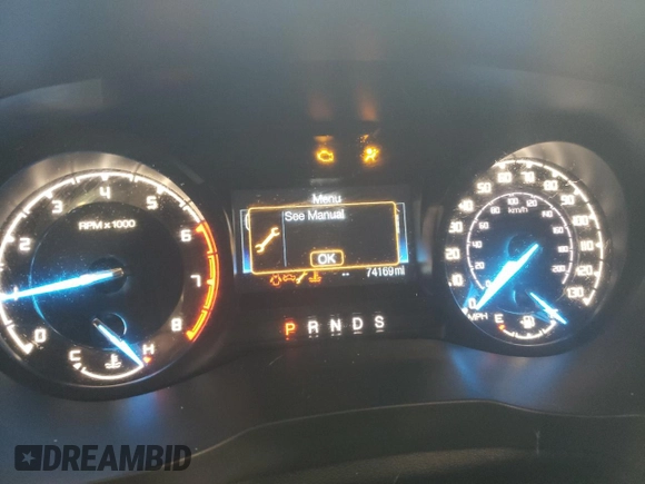 2019 Ford Ranger XL with VIN 1FTER1FH5KLA14878, listed as a Copart auction lot 80678974 with 74,169 mi miles and Salvage Title. Bid and sale history available at DreamBid. Image 9.