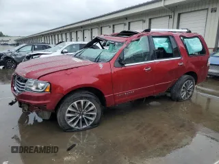 2017 Lincoln Navigator Select z VIN 5LMJJ2JT8HEL00334, wystawiony jako Copart lot #55508555 z przebiegiem 134 102 mil mil oraz Szkoda całkowita • Salvage title. Historia ofert i sprzedaży dostępna na DreamBid. Obrazek 1.