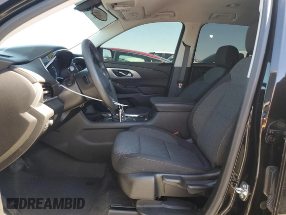 2020 Chevrolet Traverse LS with VIN 1GNERFKWXLJ257852, listed as a Copart auction lot 49618675 with 83,057 mi miles and Clean Title. Bid and sale history available at carsss.com. Image 7.