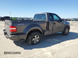 2007 Ford F-150 STX with VIN 1FTRF02237KB73899, listed as a Copart auction lot 43435895 with 324,578 mi miles and Salvage Title. Bid and sale history available at carsss.com. Image 3.