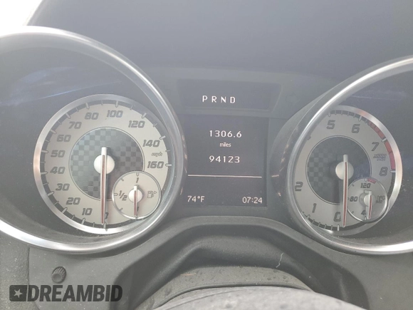 2013 Mercedes-Benz SLK 250 with VIN WDDPK4HA9DF061496, listed as a Copart auction lot 55575215 with 94,123 mi miles and Salvage Title. Bid and sale history available at DreamBid. Image 9.
