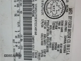 2000 Ford Explorer XLS z VIN 1FMZU72EXYZC48160, wystawiony jako Copart lot #50970935 z przebiegiem 171 432 mil mil oraz Szkoda całkowita • Salvage title. Historia ofert i sprzedaży dostępna na DreamBid. Obrazek 14.