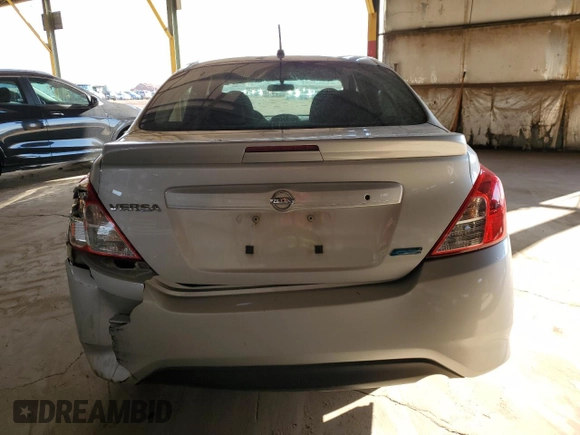 2015 Nissan Versa S Plus with VIN 3N1CN7AP0FL933852, listed as a Copart auction lot 48926775 with 96,556 mi miles and Salvage Title. Bid and sale history available at carsss.com. Image 6.