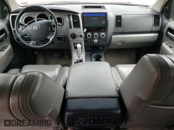 2008 Toyota Sequoia Limited with VIN 5TDZY68A88S010252, listed as a Copart auction lot 52701865 with 375,328 mi miles and Salvage Title. Bid and sale history available at DreamBid. Image 8.