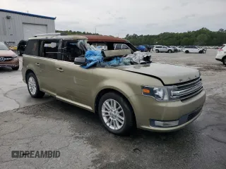 2013 Ford Flex SEL with VIN 2FMHK6C82DBD01659, listed as a Copart auction lot 53471085 with 0 mi miles and Non Repairable. Bid and sale history available at carsss.com. Image 4.