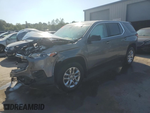 2018 Chevrolet Traverse LS with VIN 1GNEVFKW2JJ234283, listed as a Copart auction lot 69042414 with 0 mi miles and Salvage Title. Bid and sale history available at carsss.com. Image 1.