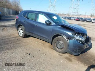 2014 Nissan Rogue S with VIN 5N1AT2MK0EC867435, listed as a IAAI auction lot 41825081 with 1 mi miles. Bid and sale history available at carsss.com. Image 1.
