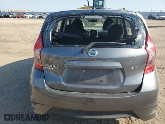 2017 Nissan Note SL with VIN 3N1CE2CP6HL359082, listed as a Copart auction lot 56046695 with 129,463 mi miles and Salvage title. Bid and sale history available at DreamBid. Image 6.
