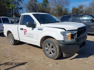 2018 Ford F-150 XL with VIN 1FTMF1CB6JKE60661, listed as a IAAI auction lot 41276885 with 142,090 mi miles. Bid and sale history available at carsss.com. Image 1.