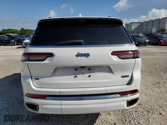 2022 Jeep Grand Cherokee Overland с VIN 1C4RJJDG1N8556165, выставлен на аукционе Copart как лот 70954164 с пробегом Не указан миль и На запчасти • Non repairable. История ставок и продаж доступна на DreamBid. Изображение 6.