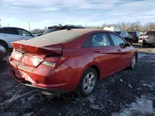 2023 Hyundai Elantra SE with VIN KMHLL4AG8PU454129, listed as a Copart auction lot 42294465 with 12,701 mi miles and Salvage Title. Bid and sale history available at carsss.com. Image 3.