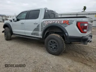 2023 Ford F-150 Raptor with VIN 1FTFW1RJ4PFC80622, listed as a Copart auction lot 45132825 with 12,903 mi miles and Salvage Title. Bid and sale history available at DreamBid. Image 2.