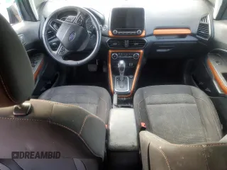 2021 Ford EcoSport SE with VIN MAJ6S3GL3MC440018, listed as a Copart auction lot 47385495 with 40,417 mi miles and Salvage title. Bid and sale history available at DreamBid. Image 8.