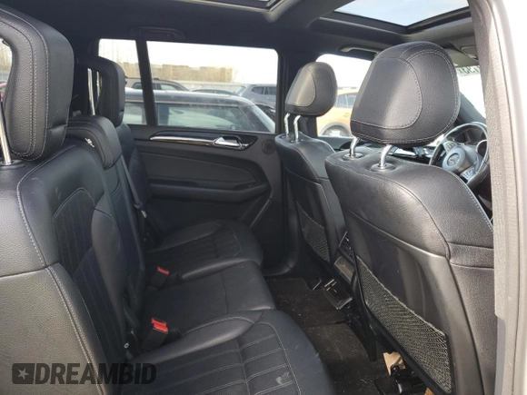 2017 Mercedes-Benz GLS with VIN 4JGDF6EEXHA880858, listed as a Copart auction lot 42100193 with 81,741 mi miles. Bid and sale history available at carsss.com. Image 10.