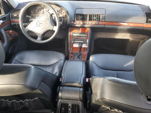 1997 Mercedes-Benz S-Class with VIN WDBGA32G4VA372092, listed as a Copart auction lot 82124664 with 0 mi miles and Salvage Title. Bid and sale history available at carsss.com. Image 8.
