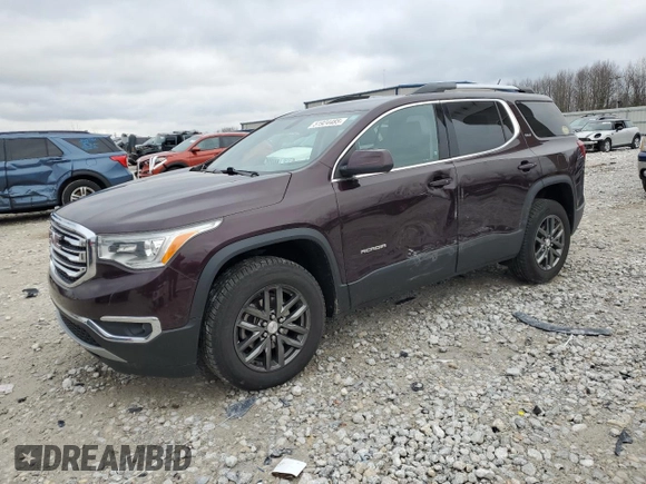 2017 GMC Acadia SLT with VIN 1GKKNMLS4HZ184532, listed as a Copart auction lot 51924485 with 123,437 mi miles and Clean Title. Bid and sale history available at carsss.com. Image 1.