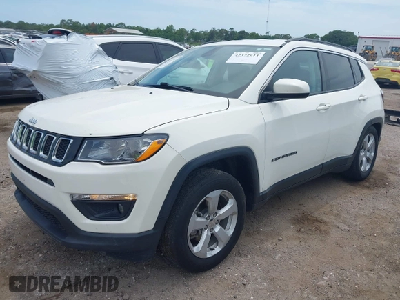 2018 Jeep Compass Latitude with VIN 3C4NJCBB8JT293444, listed as a IAAI auction lot 42372611 with 38,928 mi miles and . Bid and sale history available at DreamBid. Image 18.